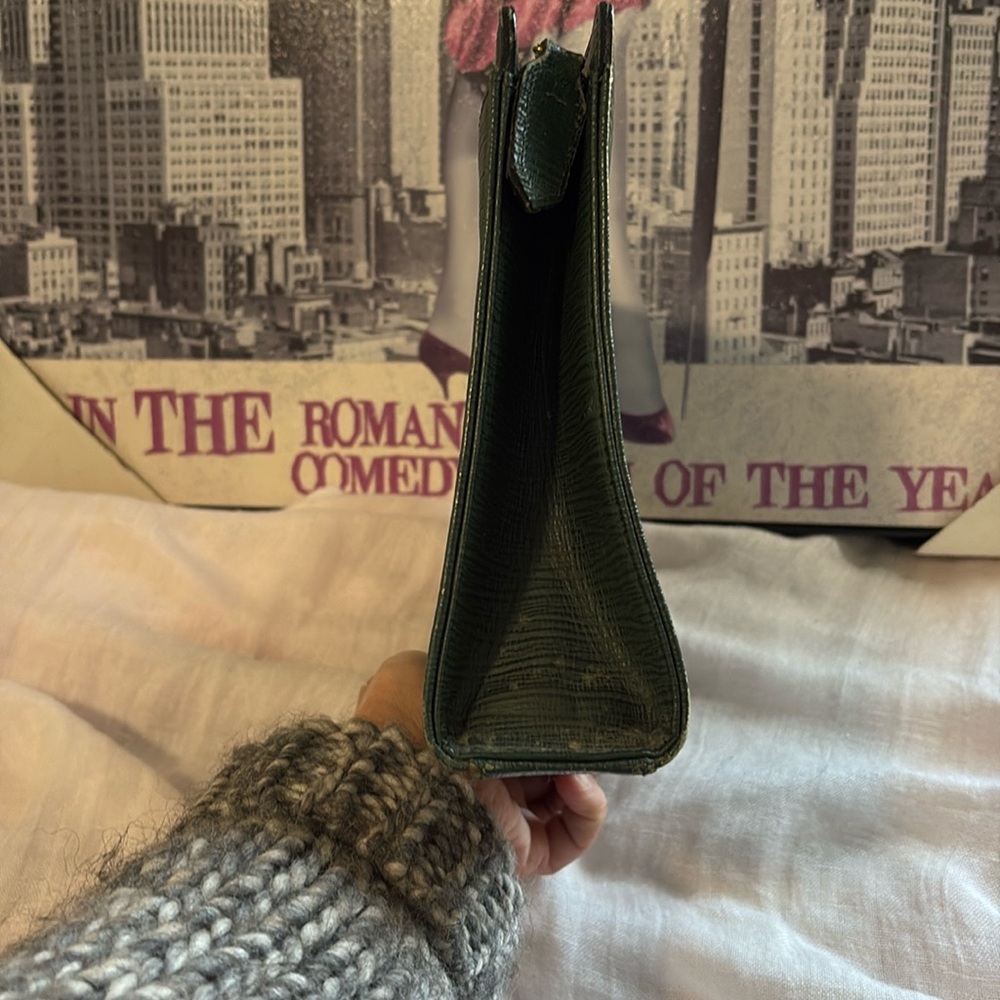 VERSACE Vintage Leather and Suede Clutch - Picture 2 of 16